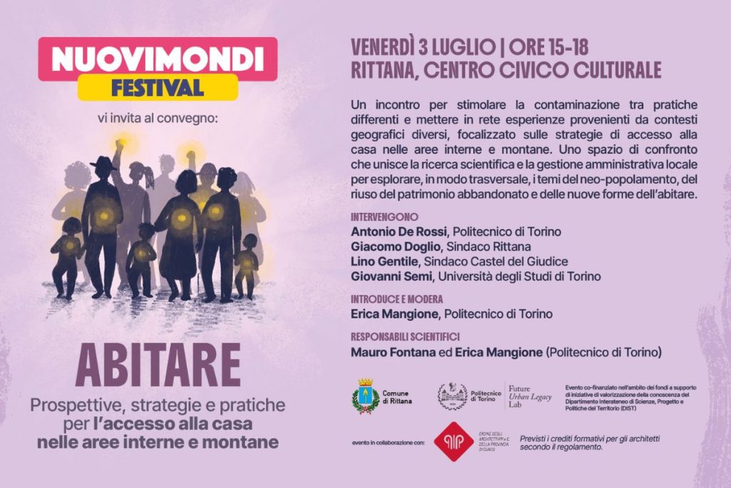 Venerdì 3 luglio 2026, ore 15:00 / Rittana