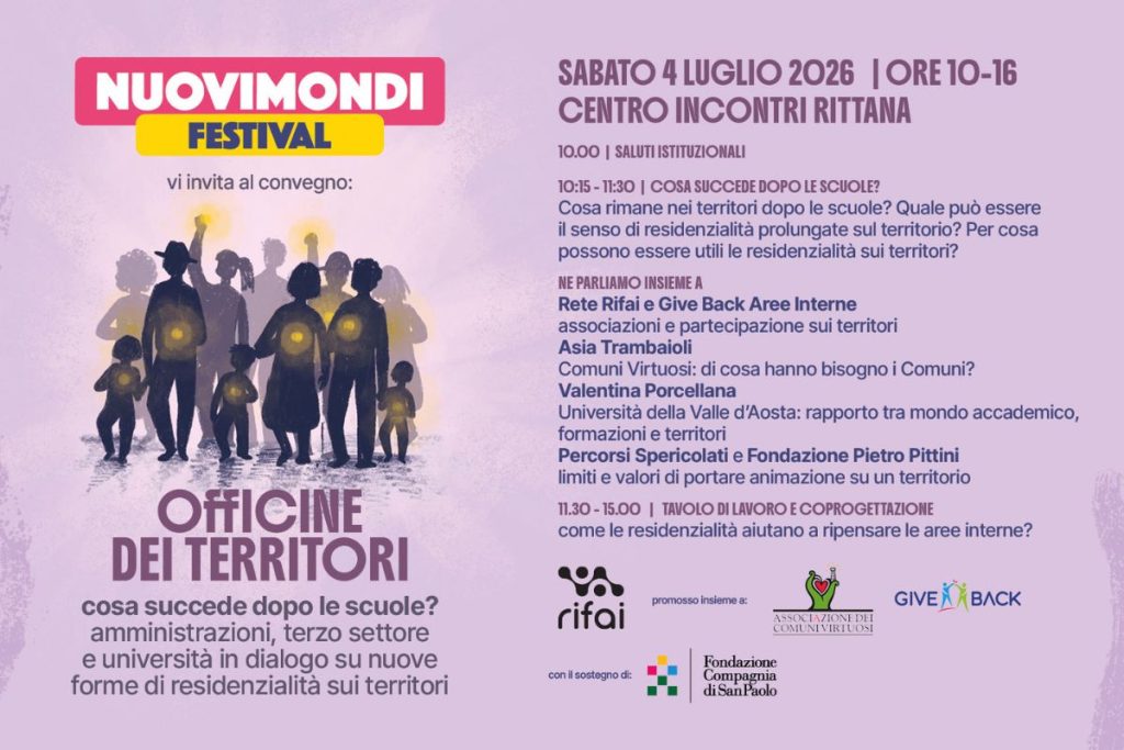 Sabato 4 luglio 2026 ore 10.00 - 16.00 / Rittana
